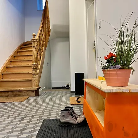Bunter Hund - Hund, Parkplatz, Wintergarten Apartmán Rothenburg ob der Tauber
